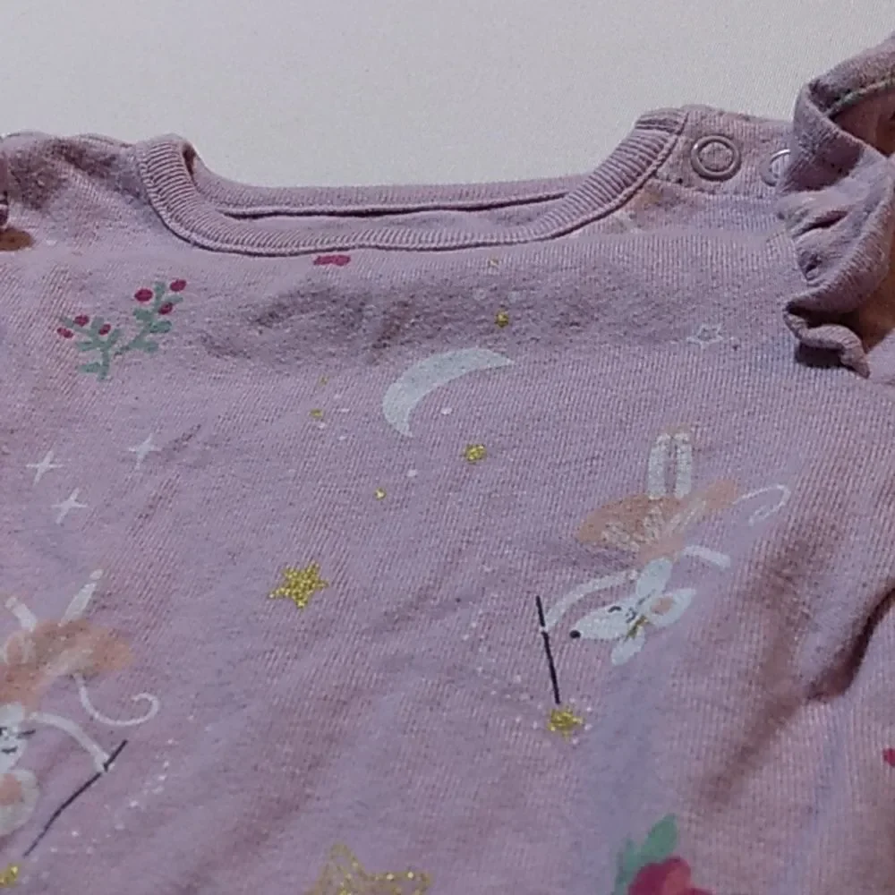 Garanimals 3-6 months Ballet Mouse Purple Matching Set